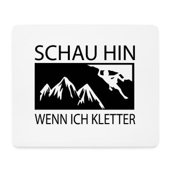 Bouldering Climbing Climbing - Mouse Pad (horizontal) - white - Front