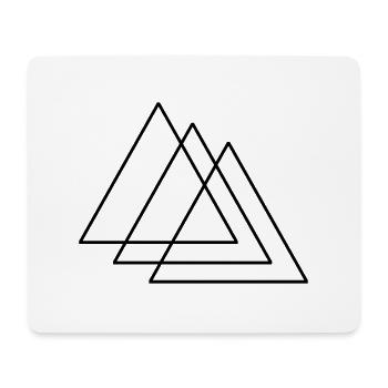 Trinity - Mouse Pad (horizontal) - white - Front