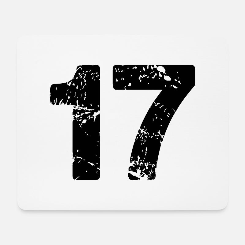 17 - Mousepad (Querformat) - Weiß