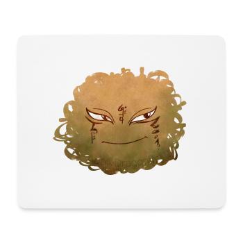 Little Pelota Monster n°9 – yellow - Mouse Pad (horizontal) - white - Front