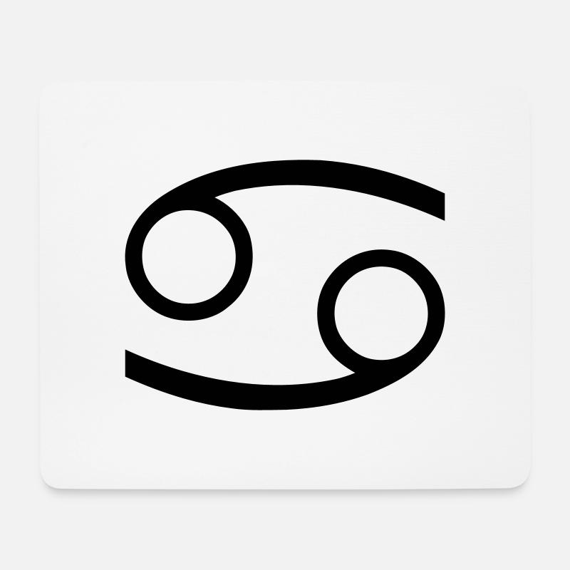 krebs1 - Mousepad (Querformat) - Weiß