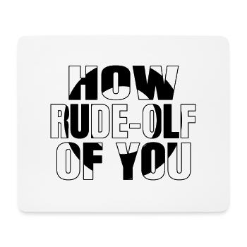 funny sayings humor under the tree computer - Mousepad (Querformat) - Weiß - Vorne
