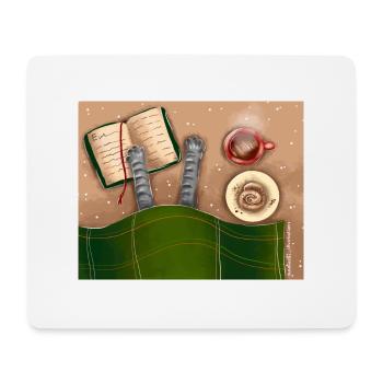 Perfekter Tag - Mousepad (Querformat) - Weiß - Vorne