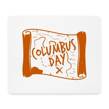 KOLUMBUS-TAG MOMENRY - Mousepad (Querformat) - Weiß - Vorne