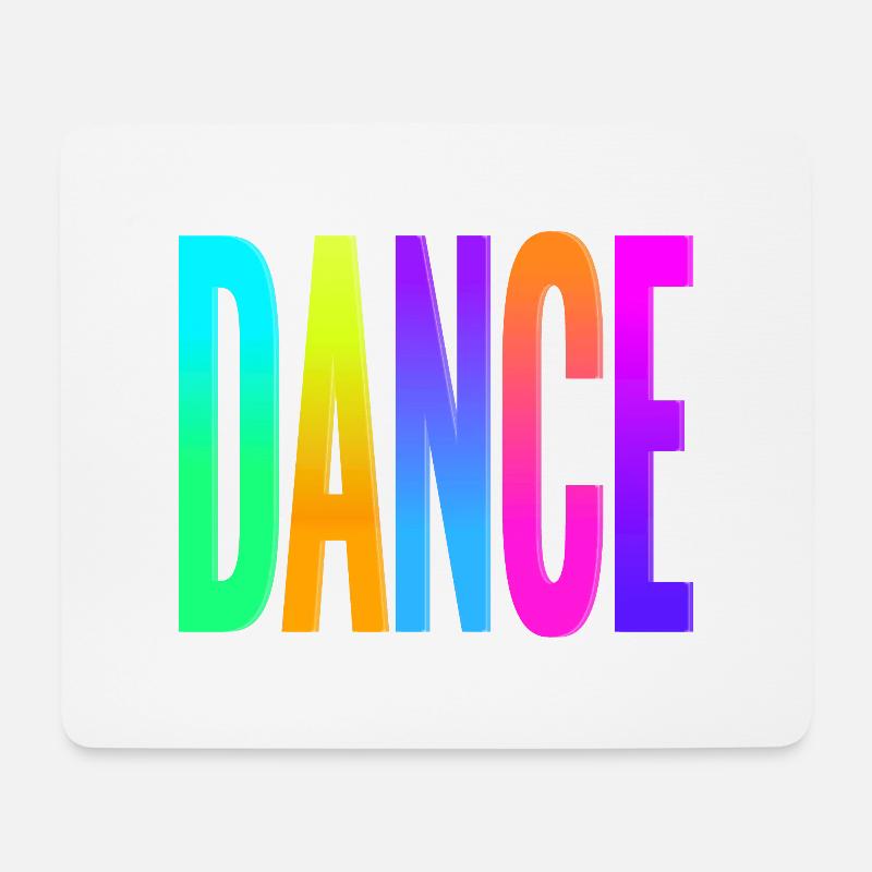 Dance - Mousepad (Querformat) - Weiß