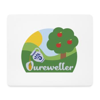 Oureweller - Mousepad (Querformat) - Weiß - Vorne