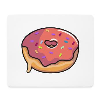 Doughnut - Mouse Pad (horizontal) - white - Front