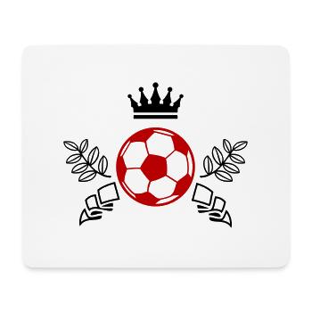 Soccer Icon - Mouse Pad (horizontal) - white - Front