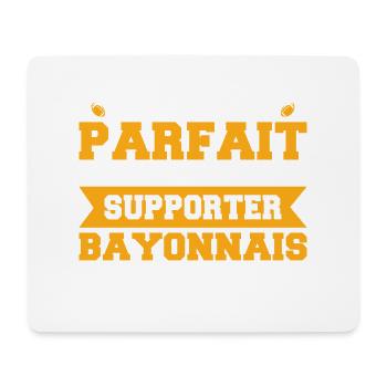Homme Bayonnais Bayonne Rugbyman Rugby Humour - Tapis de souris (format paysage) - blanc - Devant