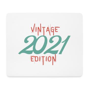 Vintage 2021 edition - Mouse Pad (horizontal) - white - Front