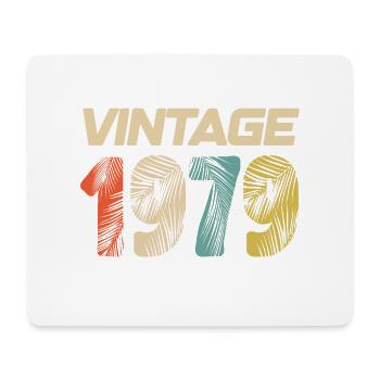 Vintage 1979 Retro - Best-seller - Tapis de souris (format paysage) - blanc - Devant