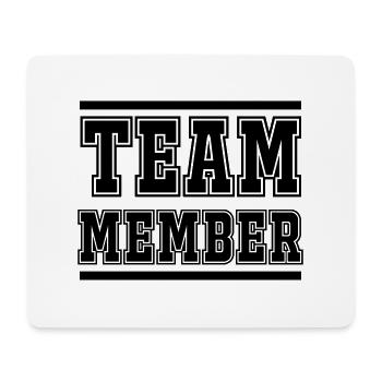 Team Member 2 - Mouse Pad (horizontal) - white - Front