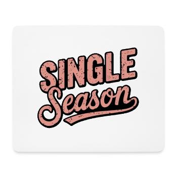 Einzelne Saison - Mousepad (Querformat) - Weiß - Vorne