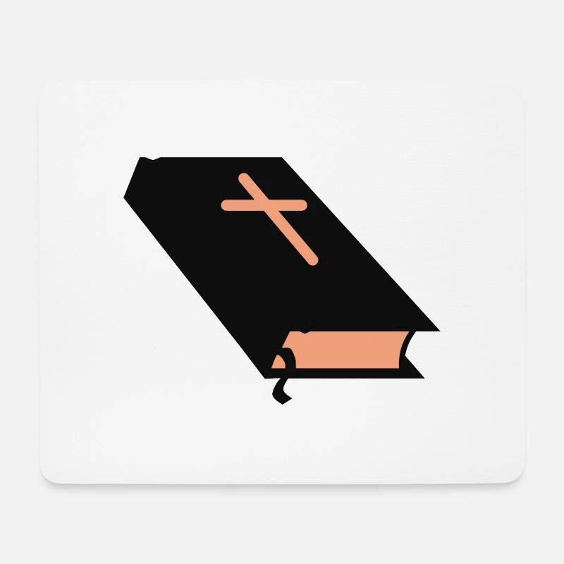 Bible - Mouse Pad (horizontal) - white