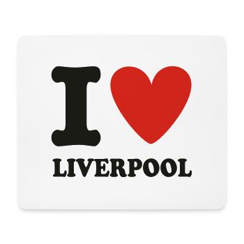 i_luv_ - Mouse Pad (horizontal) - white - Front