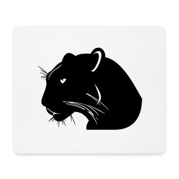 panther - Mouse Pad (horizontal) - white - Front