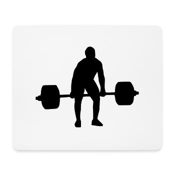 Umsetzen Zug - Mousepad (Querformat) - Weiß - Vorne