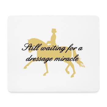 2541614 10437254 Dressur - Mousepad (Querformat) - Weiß - Vorne