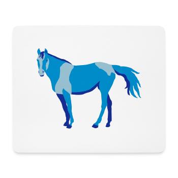 Horses horse, - Mouse Pad (horizontal) - white - Front