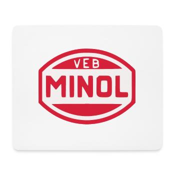 VEB Minol - Mouse Pad (horizontal) - white - Front