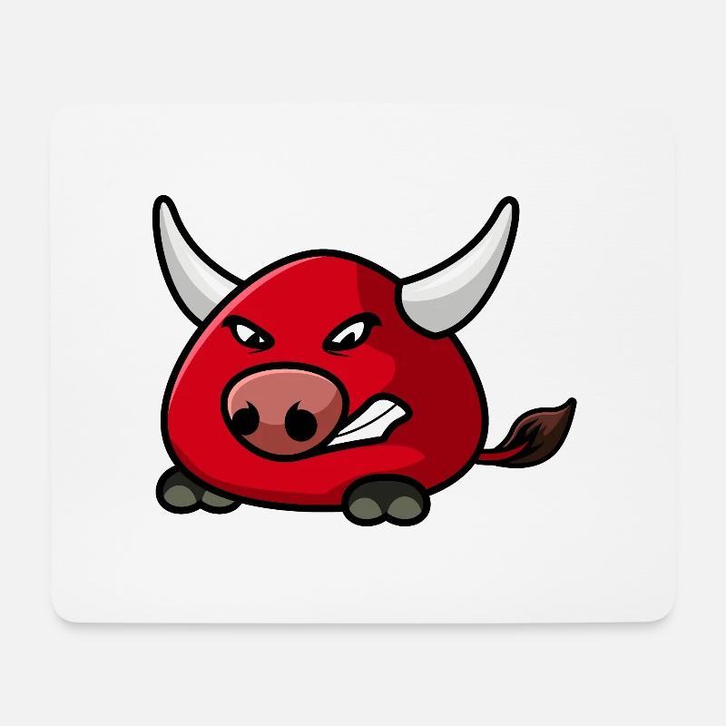 Bumpety teen - Mouse Pad (horizontal) - white