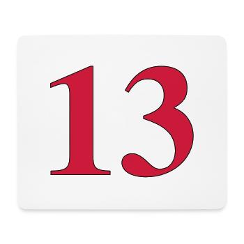 13 - Mouse Pad (horizontal) - white - Front