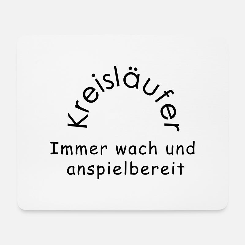 Kreislaeufer - Mousepad (Querformat) - Weiß