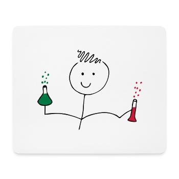 chemistry school - Mouse Pad (horizontal) - white - Front