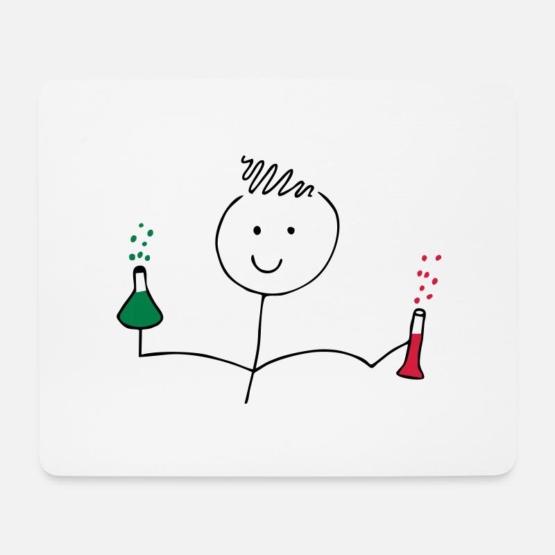 chemistry school - Mouse Pad (horizontal) - white