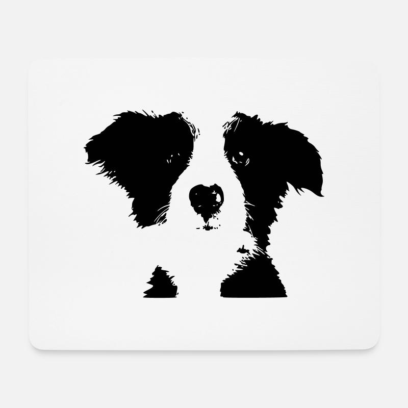 dog - Mouse Pad (horizontal) - white