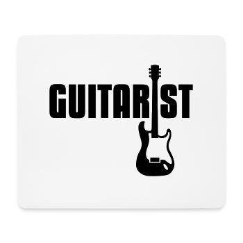 guitarist - Tapis de souris (format paysage) - blanc - Devant