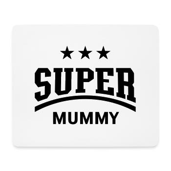 Super Mummy - Mousepad (Querformat) - Weiß - Vorne