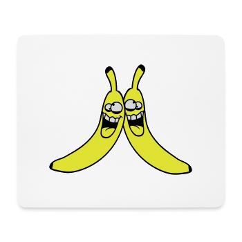 Crazy Bananas - Mouse Pad (horizontal) - white - Front