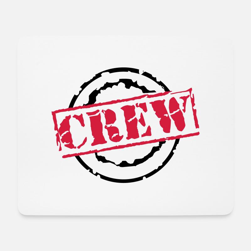 crew - Mouse Pad (horizontal) - white