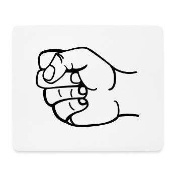 faust1 - Tapis de souris (format paysage) - blanc - Devant