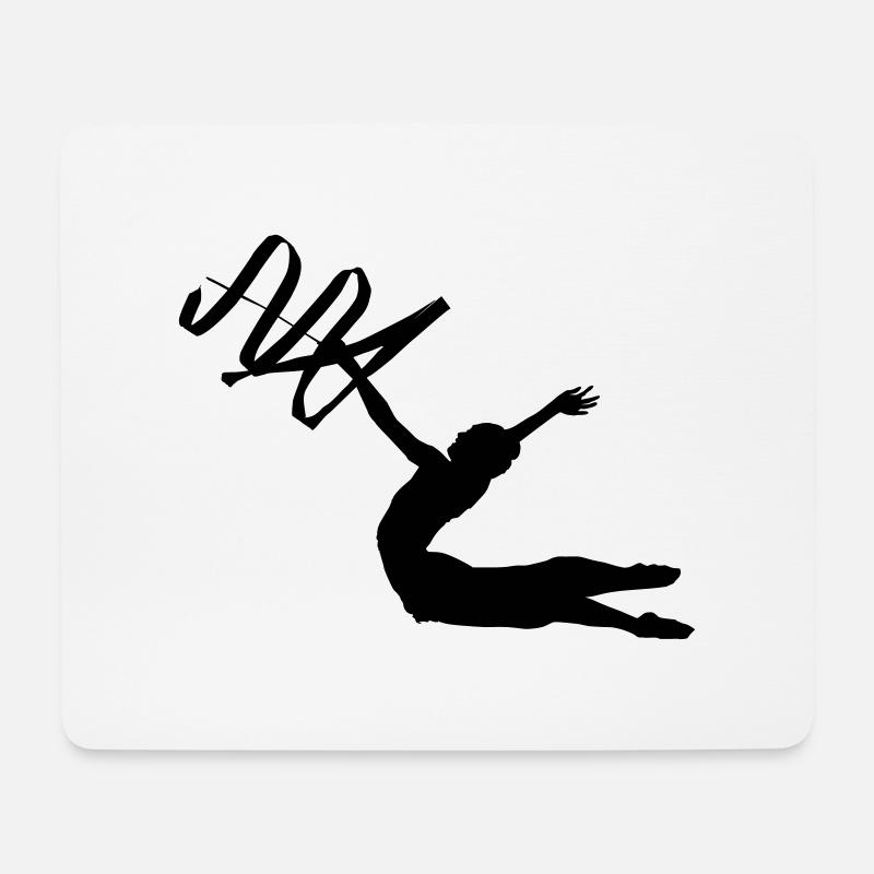 Rhythmische Gymnastik 3 - Mousepad (Querformat) - Weiß