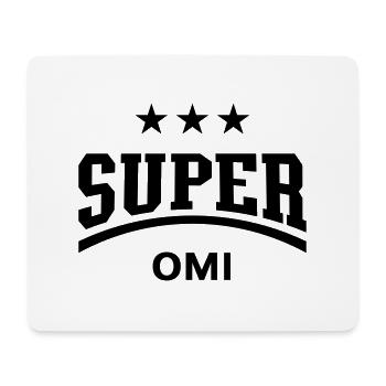 Super Omi - Mousepad (Querformat) - Weiß - Vorne