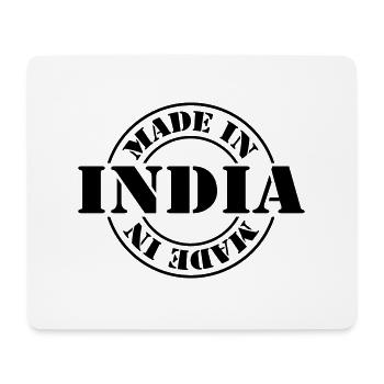 made in india m1k2 - Mouse Pad (horizontal) - white - Front