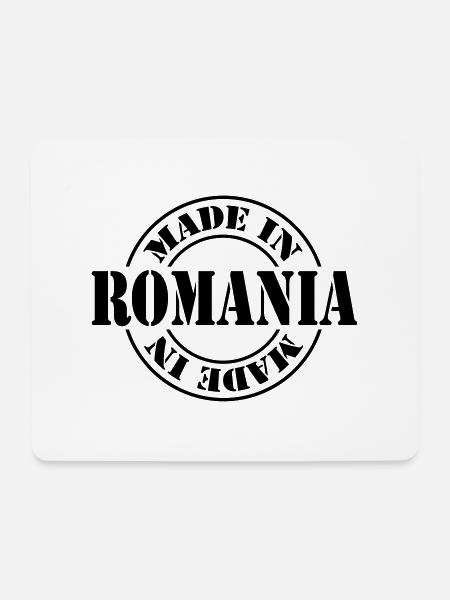 made in romania m1k2 - Mousepad (Querformat) - Weiß