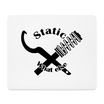 Fahrwerk Schluessel - Mousepad (Querformat) - Weiß - Vorne