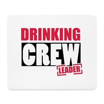 crew - Mousepad (Querformat) - Weiß - Vorne