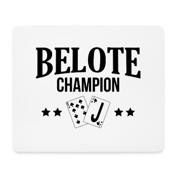 Karte / spielen / Rommé / bridge / spiel / Poker - Mousepad (Querformat) - Weiß - Vorne