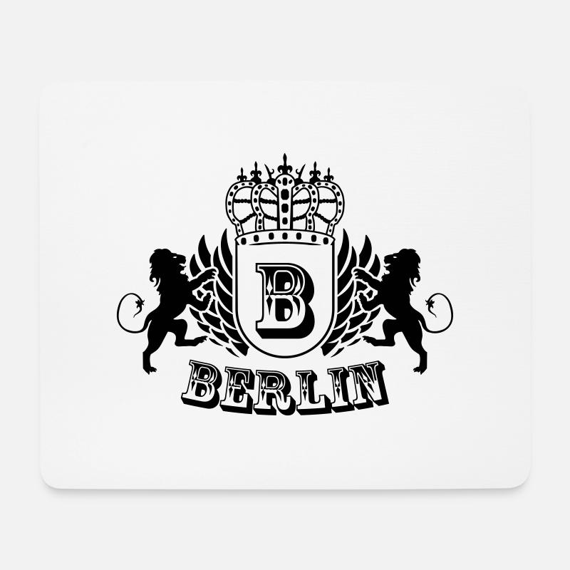 berlin - Mousepad (Querformat) - Weiß