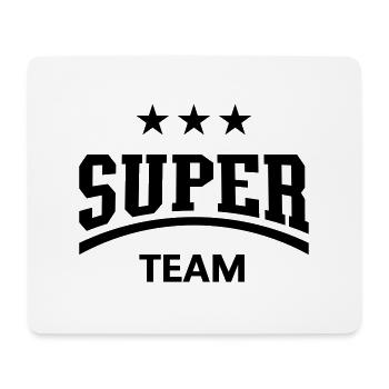 Super Team - Mouse Pad (horizontal) - white - Front