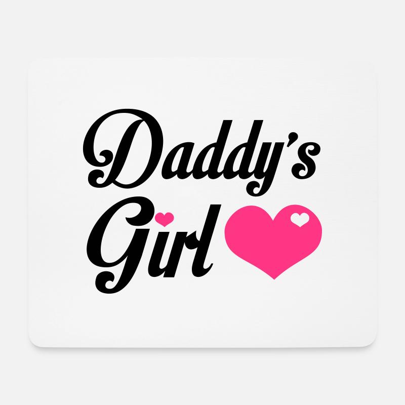 Daddy's Girl - Mouse Pad (horizontal) - white
