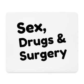Doctor Arzt Surgeon Chirurg Surgery Chirurgie - Mouse Pad (horizontal) - white - Front