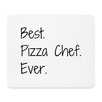 pizza / pizzaiolo / chef / italie / pizzaiola - Tapis de souris (format paysage) - blanc - Devant