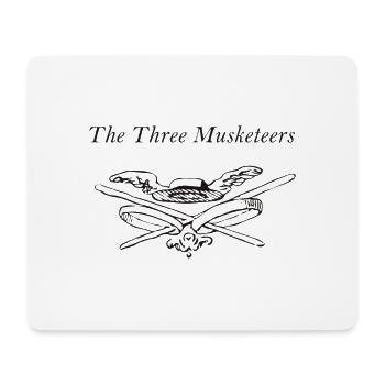 Die drei Musketiere - Die drei Musketiere - Mousepad (Querformat) - Weiß - Vorne