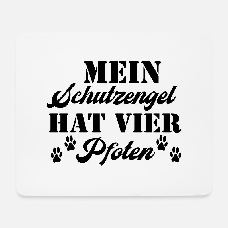Mein Schutzengel - Mousepad (Querformat) - Weiß