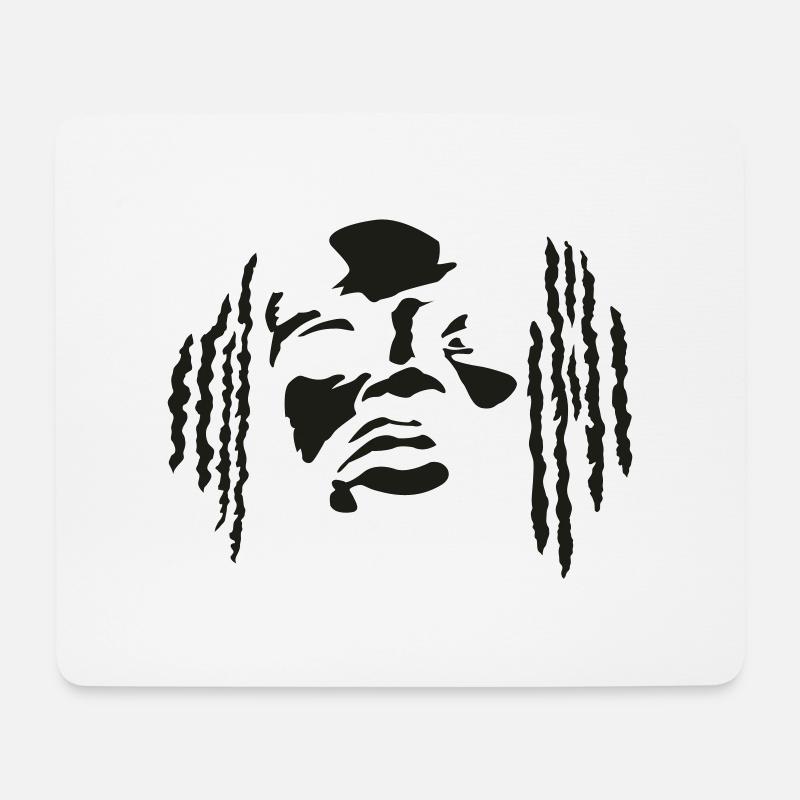 Rasta - Mouse Pad (horizontal) - white